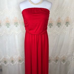 West Kei Maxi Strapless Dress Size M. NWT.